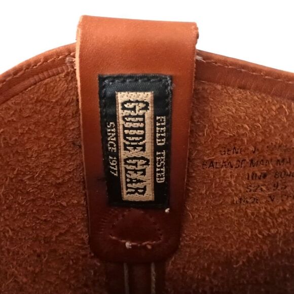 Guide Gear Wellington Mens Boots 9.5M Work Wedge Leather Oil Resistant Sole - Picture 14 of 16